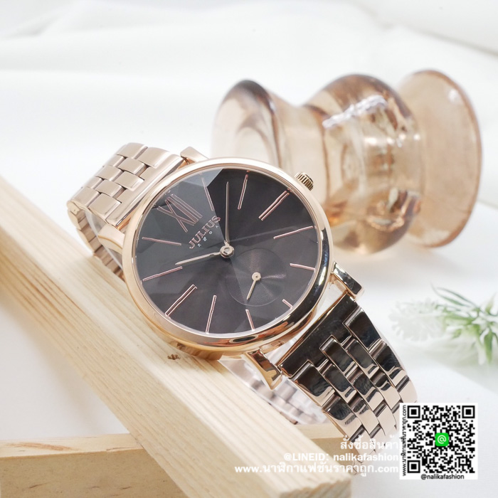 นาฬิกา Julius JA-1144 สายสแตนเลสสีน้ำตาล รุ่น HotHit สวยมากก ให้คะแนน 10/10 ส่งฟรี มีบริการเก็บเงินปลายทาง นาฬิกา Julius JA-1144 สายสแตนเลสสีน้ำตาล รุ่น HotHit สวยมากก ให้คะแนน 10/10 ส่งฟรี มีบริการเก็บเงินปลายทาง