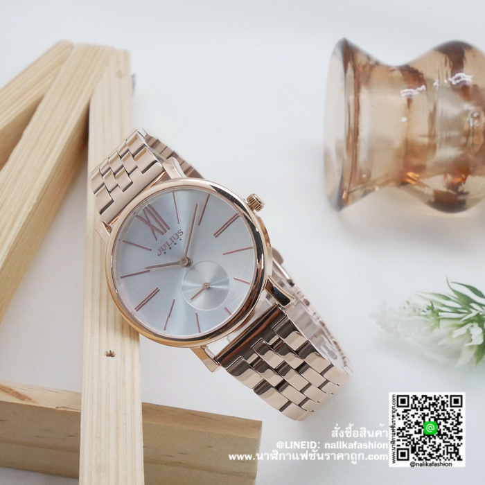 นาฬิกา Julius JA-1144 สายสแตนเลสสีพิ้งโกล ขายดีสุดๆ รุ่น HotHit สวยมากก ให้คะแนน 10/10 ส่งฟรี มีบริการเก็บเงินปลายทาง นาฬิกา Julius JA-1144 สายสแตนเลสสีพิ้งโกล ขายดีสุดๆ รุ่น HotHit สวยมากก ให้คะแนน 10/10 ส่งฟรี มีบริการเก็บเงินปลายทาง