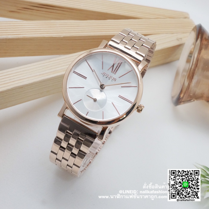 นาฬิกา Julius JA-1144 สายสแตนเลสสีพิ้งโกล ขายดีสุดๆ รุ่น HotHit สวยมากก ให้คะแนน 10/10 ส่งฟรี มีบริการเก็บเงินปลายทาง นาฬิกา Julius JA-1144 สายสแตนเลสสีพิ้งโกล ขายดีสุดๆ รุ่น HotHit สวยมากก ให้คะแนน 10/10 ส่งฟรี มีบริการเก็บเงินปลายทาง