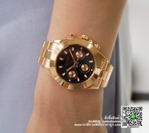 นาฬิกา Julius JA-796 สายสแตนเลส สีพิ้งโกล ผู้หญิง รุ่นใหม่ มีบริการเก็บเงินปลายทาง