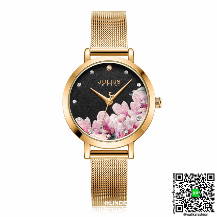 นาฬิกา Julius JA-1180 สีทอง หน้าปัดกลม สวยมากๆ ของเเท้ ส่งฟรี มีบริการเก็บเงินปลายทาง นาฬิกา Julius JA-1180 สีทอง หน้าปัดกลม สวยมากๆ ของเเท้ ส่งฟรี มีบริการเก็บเงินปลายทาง