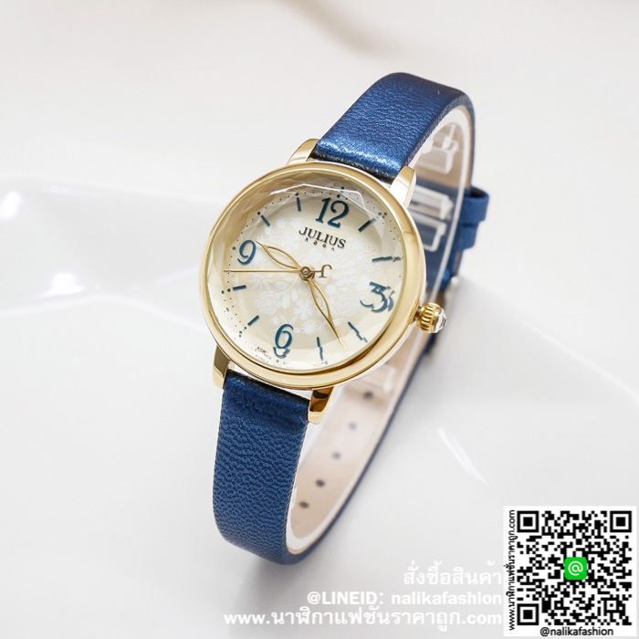 นาฬิกา Julius JA-929 สีน้ำเงิน หน้าปัดทรงกลม ส่งฟรี มีบริการเก็บเงินปลายทาง นาฬิกา Julius JA-929 สีน้ำเงิน หน้าปัดทรงกลม ส่งฟรี มีบริการเก็บเงินปลายทาง
