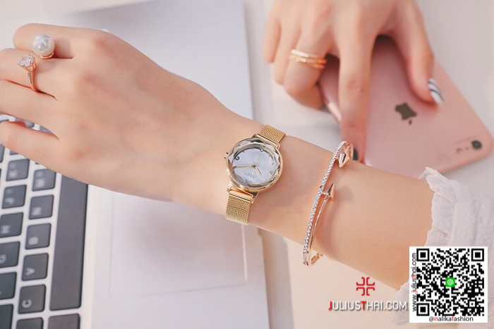 นาฬิกา Julius JA-917 สีทอง หน้าปัดกลม น่ารักคุคิ ของเเท้ ส่งฟรี มีบริการเก็บเงินปลายทาง นาฬิกา Julius JA-917 สีทอง หน้าปัดกลม น่ารักคุคิ ของเเท้ ส่งฟรี มีบริการเก็บเงินปลายทาง