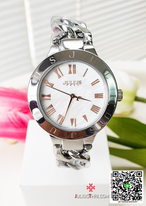 นาฬิกา Julius Ja-1006 (24) นาฬิกา Julius JA-1006 สายสแตนเลส สวยดูดี ส่งฟรี มีบริการเก็บเงินปลายทาง
