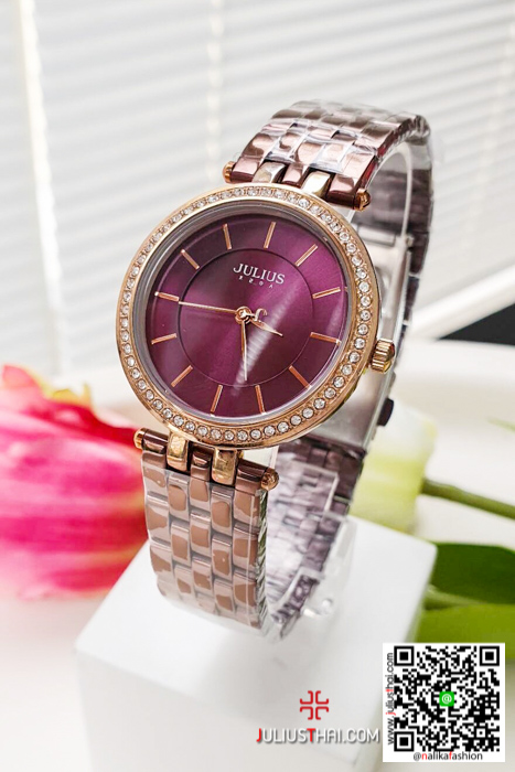 นาฬิกา Julius JA-1046 สายสแตนเลส สีพิ้งโกล สวยมากกกก ของเเท้ ส่งฟรี มีบริการเก็บเงินปลายทาง นาฬิกา Julius JA-1046 สายสแตนเลส สีพิ้งโกล สวยมากกกก ของเเท้ ส่งฟรี มีบริการเก็บเงินปลายทาง