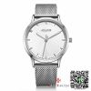 นาฬิกา Julius JA-1075 สายสแตนเลส สีเงิน ของเเท้ ส่งฟรี มีบริการเก็บเงินปลายทาง