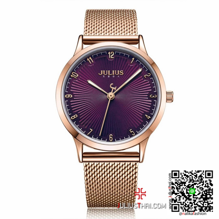 นาฬิกา Julius JA-1075 สายสแตนเลส สีพิ้งโกล ของเเท้ ส่งฟรี มีบริการเก็บเงินปลายทาง นาฬิกา Julius JA-1075 สายสแตนเลส สีพิ้งโกล ของเเท้ ส่งฟรี มีบริการเก็บเงินปลายทาง