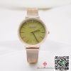 นาฬิกา Julius JA-1198 สายสแตนเลส สีพิ้งโกล หน้าปัดเขียว สวยๆ ของเเท้ ส่งฟรี มีบริการเก็บเงินปลายทาง