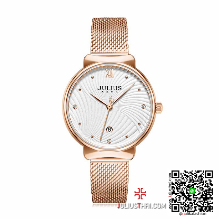 นาฬิกา Julius JA-1243 สายสแตนเลส สีพิ้งโกล อย่างสวย ของเเท้ ส่งฟรี มีบริการเก็บเงินปลายทาง นาฬิกา Julius JA-1243 สายสแตนเลส สีพิ้งโกล อย่างสวย ของเเท้ ส่งฟรี มีบริการเก็บเงินปลายทาง