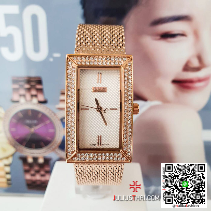 นาฬิกา Julius JA-794 สีพิ้งโกล หน้าปัดเหลี่ยม ลดล้างสต๊อค จำนวนจำกัด ของเเท้ รับประกันศูนย์ ส่งฟรี มีบริการเก็บเงินปลายทาง นาฬิกา Julius JA-794 สีพิ้งโกล หน้าปัดเหลี่ยม ลดล้างสต๊อค จำนวนจำกัด ของเเท้ รับประกันศูนย์ ส่งฟรี มีบริการเก็บเงินปลายทาง