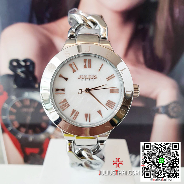 นาฬิกา Julius JA-1006 สีเงิน ลดล้างสต๊อค จำนวนจำกัด ของเเท้ รับประกันศูนย์ ส่งฟรี มีบริการเก็บเงินปลายทาง นาฬิกา Julius JA-1006 สีเงิน ลดล้างสต๊อค จำนวนจำกัด ของเเท้ รับประกันศูนย์ ส่งฟรี มีบริการเก็บเงินปลายทาง