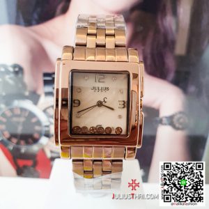 นาฬิกา Julius JA-355 สีพิ้งโกล ลดล้างสต๊อค จำนวนจำกัด ของเเท้ รับประกันศูนย์ ส่งฟรี มีบริการเก็บเงินปลายทาง