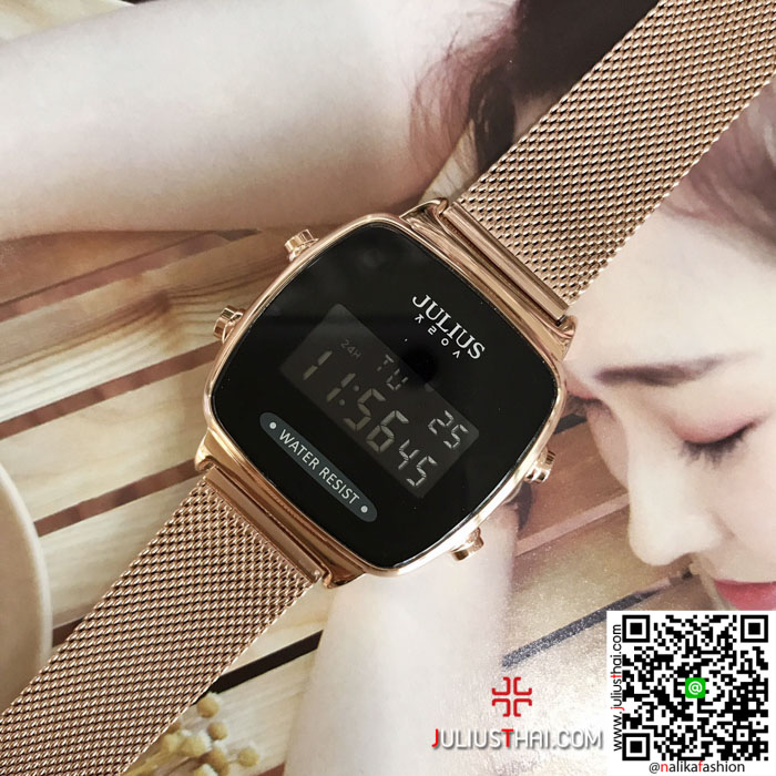 นาฬิกา Julius JA-1160 สีพิ้งโกล หน้าปัดเหลี่ยม หรูหรามากๆ ของเเท้ ส่งฟรี มีบริการเก็บเงินปลายทาง นาฬิกา Julius JA-1160 สีพิ้งโกล หน้าปัดเหลี่ยม หรูหรามากๆ ของเเท้ ส่งฟรี มีบริการเก็บเงินปลายทาง