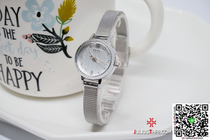 นาฬิกา Julius JA-1078 สีเงิน หน้าปัดกลม เรือนเล็กๆ ของเเท้ รับประกัน 1 ปี ส่งฟรี มีบริการเก็บเงินปลายทาง นาฬิกา Julius JA-1078 สีเงิน หน้าปัดกลม เรือนเล็กๆ ของเเท้ รับประกัน 1 ปี ส่งฟรี มีบริการเก็บเงินปลายทาง
