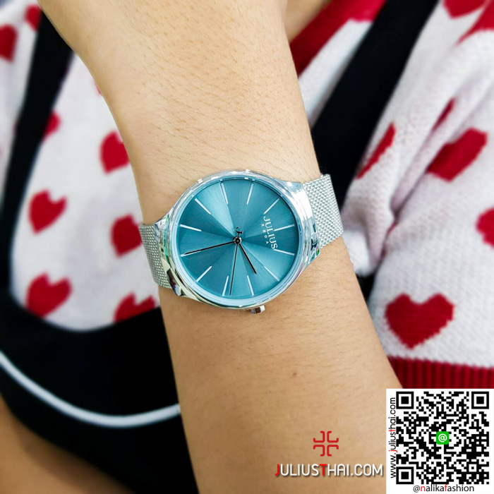 นาฬิกา Julius JA-1199 สายสแตนเลส สีเงิน สวย ดูดี ของเเท้ ส่งฟรี มีบริการเก็บเงินปลายทาง นาฬิกา Julius JA-1199 สายสแตนเลส สีเงิน สวย ดูดี ของเเท้ ส่งฟรี มีบริการเก็บเงินปลายทาง
