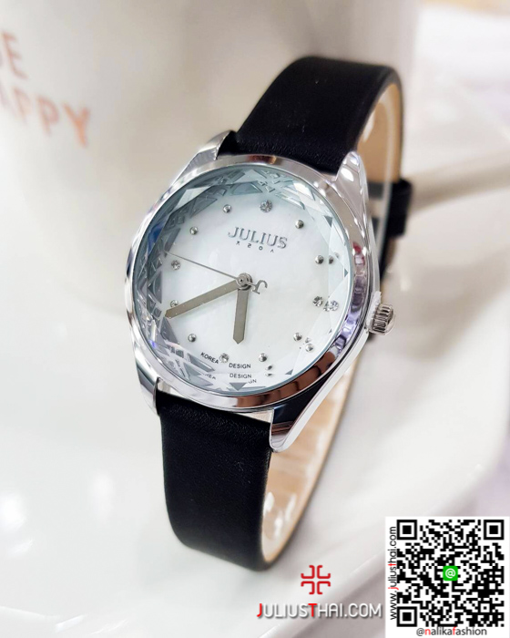 นาฬิกา Julius JA-973 สายหนัง สีดำ สวยมากๆ เก๋ๆ ของเเท้ ส่งฟรี มีบริการเก็บเงินปลายทาง นาฬิกา Julius JA-973 สายหนัง สีดำ สวยมากๆ เก๋ๆ ของเเท้ ส่งฟรี มีบริการเก็บเงินปลายทาง
