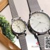 นาฬิกา Julius JA-1049 สายสแตนเลส คู่รัก สีเงิน ดูดีเเพ็คคู่ ของเเท้ ส่งฟรี มีบริการเก็บเงินปลายทาง