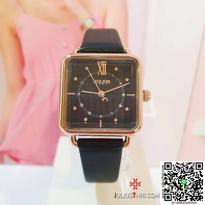 นาฬิกา Julius JA-1123 สีดำ หน้าปัดเหลี่ยม ปังมากกกก ของเเท้ ส่งฟรี มีบริการเก็บเงินปลายทาง นาฬิกา Julius JA-1123 สีดำ หน้าปัดเหลี่ยม ปังมากกกก ของเเท้ ส่งฟรี มีบริการเก็บเงินปลายทาง