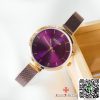 นาฬิกา Julius JA-1050 สายสแตนเลส สีม่วง ดูดีสุดๆไปเลย ของเเท้ ส่งฟรี มีบริการเก็บเงินปลายทาง