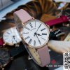 นาฬิกา Julius JA-1300 สายหนัง สีชมพู น่ารักมากกกก ใสๆ ของเเท้ ส่งฟรี มีบริการเก็บเงินปลายทาง