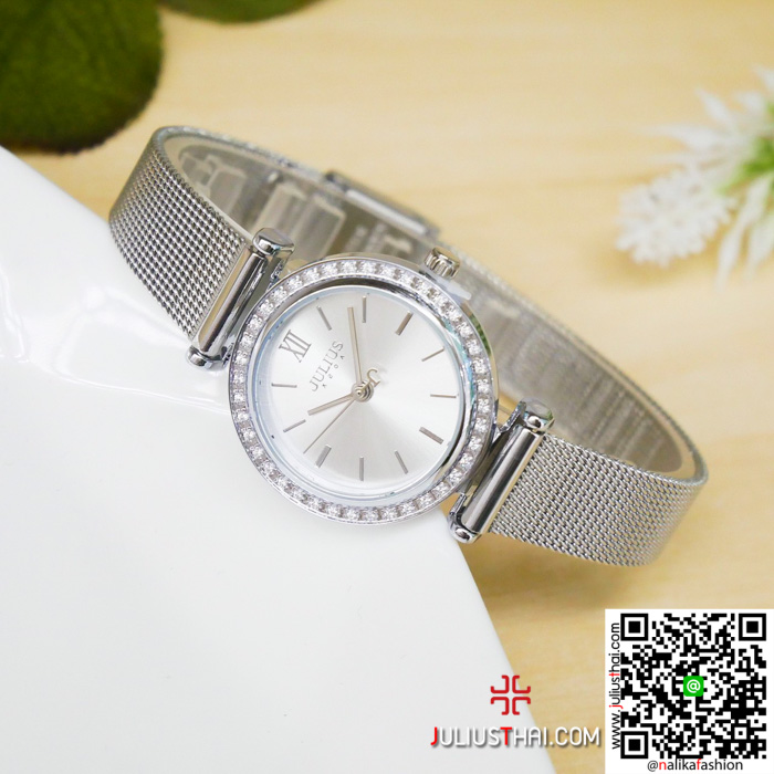 นาฬิกา Julius JA-1141 สายสแตนเลส สีเงิน สวย เก๋ ของแท้ ส่งฟรี มีบริการเก็บเงินปลายทาง นาฬิกา Julius JA-1141 สายสแตนเลส สีเงิน สวย เก๋ ของแท้ ส่งฟรี มีบริการเก็บเงินปลายทาง