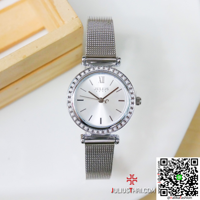 นาฬิกา Julius JA-1141 สายสแตนเลส สวย เก๋ ของแท้ ส่งฟรี มีบริการเก็บเงินปลายทาง นาฬิกา Julius JA-1141 สายสแตนเลส สวย เก๋ ของแท้ ส่งฟรี มีบริการเก็บเงินปลายทาง