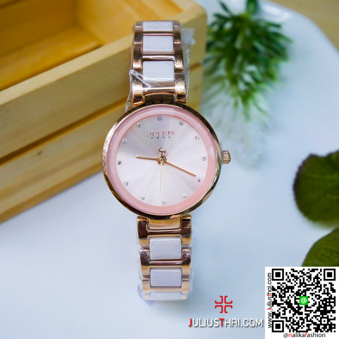 นาฬิกา Julius JA-1209 สายสแตนเลส สีชมพู สดใส น่ารัก ของมันต้องมี ส่งฟรี มีบริการเก็บเงินปลายทาง นาฬิกา Julius JA-1209 สายสแตนเลส สีชมพู สดใส น่ารัก ของมันต้องมี ส่งฟรี มีบริการเก็บเงินปลายทาง