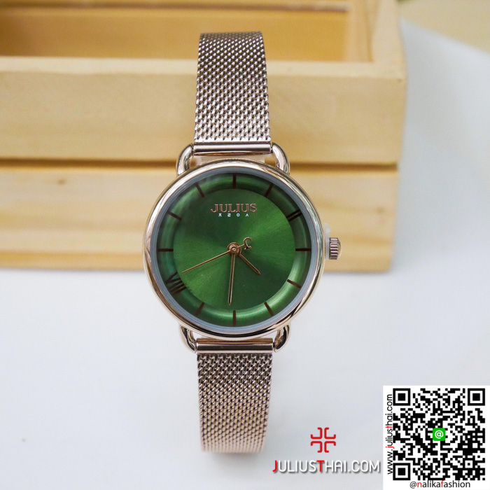 นาฬิกา Julius JA-1268 สายสแตนเลส สีพิ้งโกล เก๋มากๆ ของมันต้องมี ส่งฟรี มีบริการเก็บเงินปลายทาง นาฬิกา Julius JA-1268 สายสแตนเลส สีพิ้งโกล เก๋มากๆ ของมันต้องมี ส่งฟรี มีบริการเก็บเงินปลายทาง