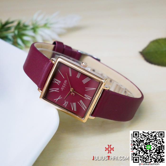 นาฬิกา Julius JA-1269 หน้าปัดเหลี่ยม หวานๆ น่ารักกก ส่งฟรี มีบริการเก็บเงินปลายทาง นาฬิกา Julius JA-1269 หน้าปัดเหลี่ยม หวานๆ น่ารักกก ส่งฟรี มีบริการเก็บเงินปลายทาง