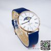 นาฬิกา Julius JA-1308M สายหนัง สีน้ำเงิน ผู้ชาย หล่อเท่ห์ กรุบๆ ของเเท้ ส่งฟรี มีบริการเก็บเงินปลายทาง